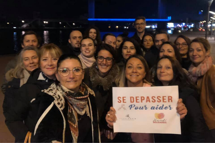 Phone Regie and its Mission Handisolidaires accompany Maguy Bastien, Head of the Rouen branch and his association “Se dépasser pour aider”.